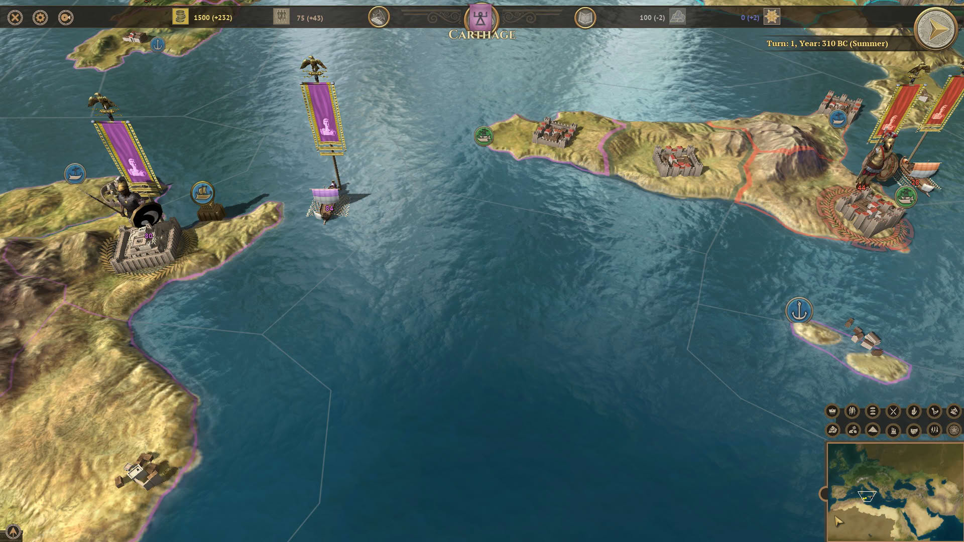 Screenshot for Field of Glory: Empires