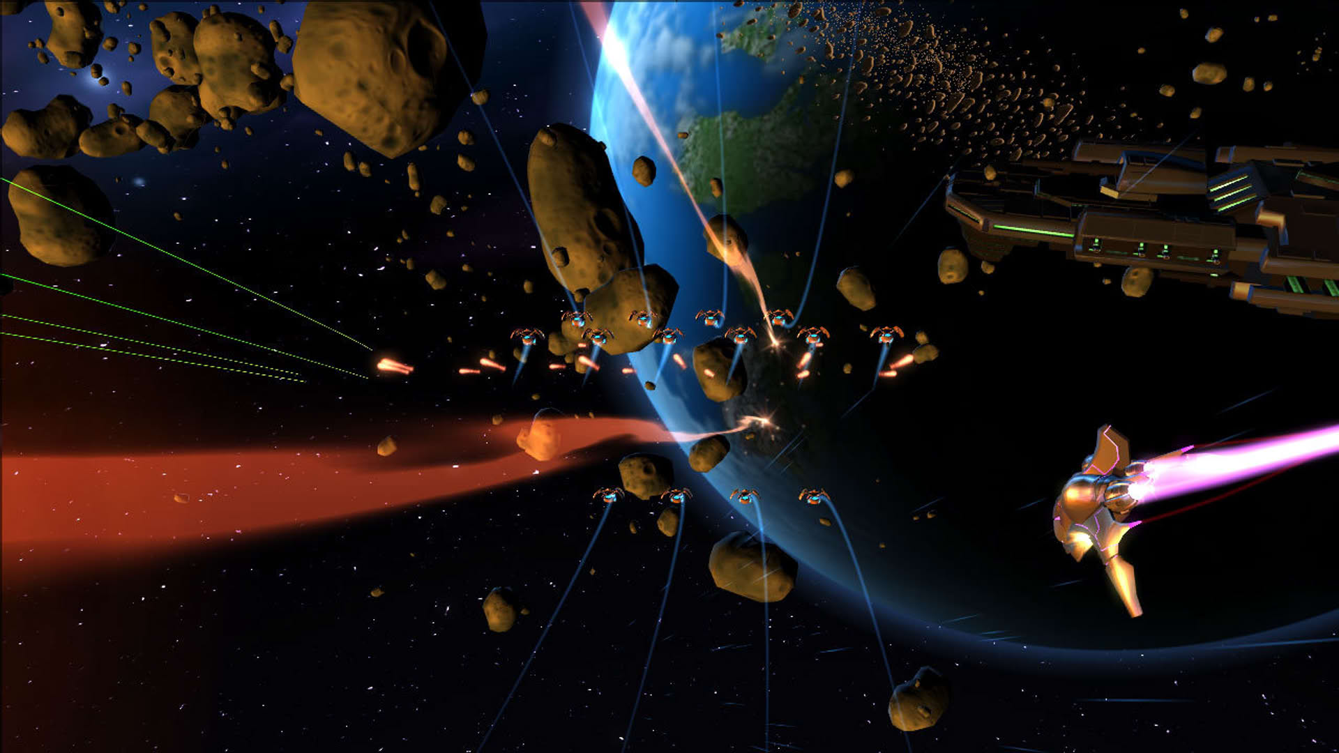 Screenshot for Aces of the Galaxy