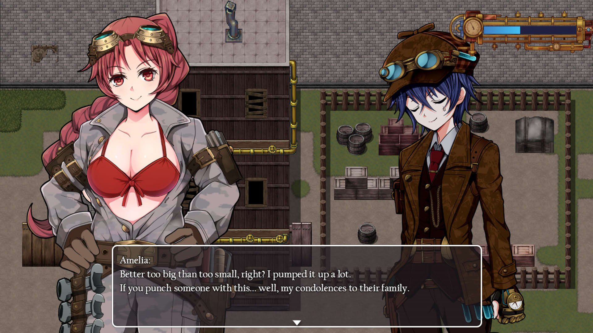 Screenshot for Detective Girl of the Steam City