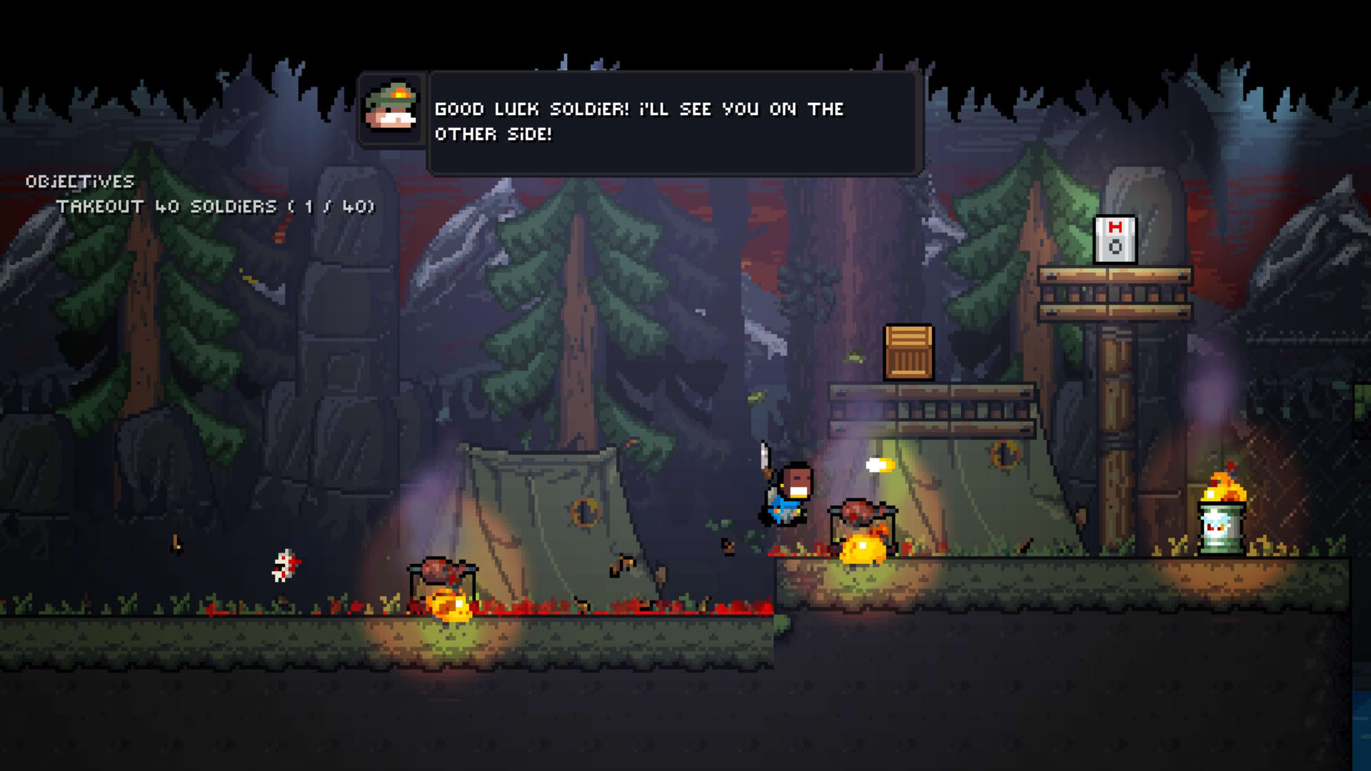 Screenshot for Gunslugs: Rogue Tactics