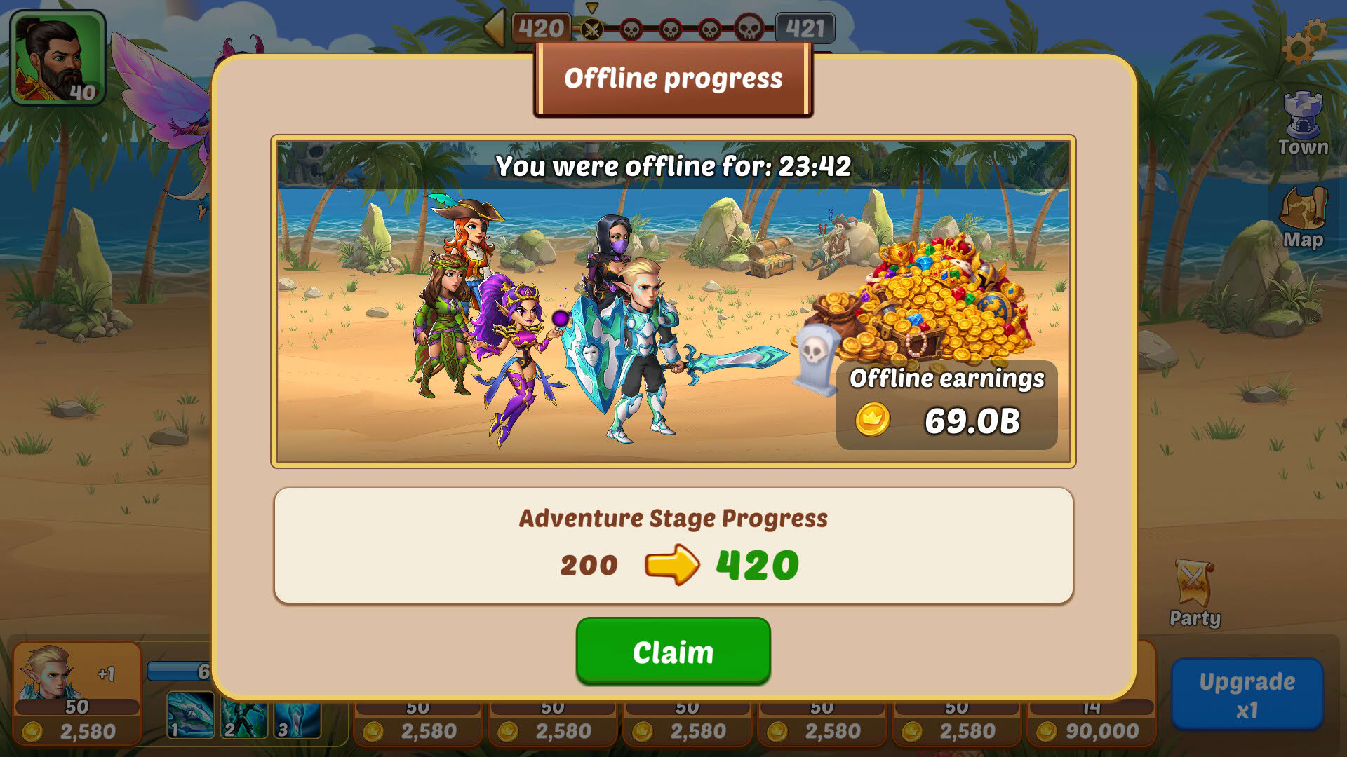 Screenshot for Firestone: Idle Clicker Online RPG