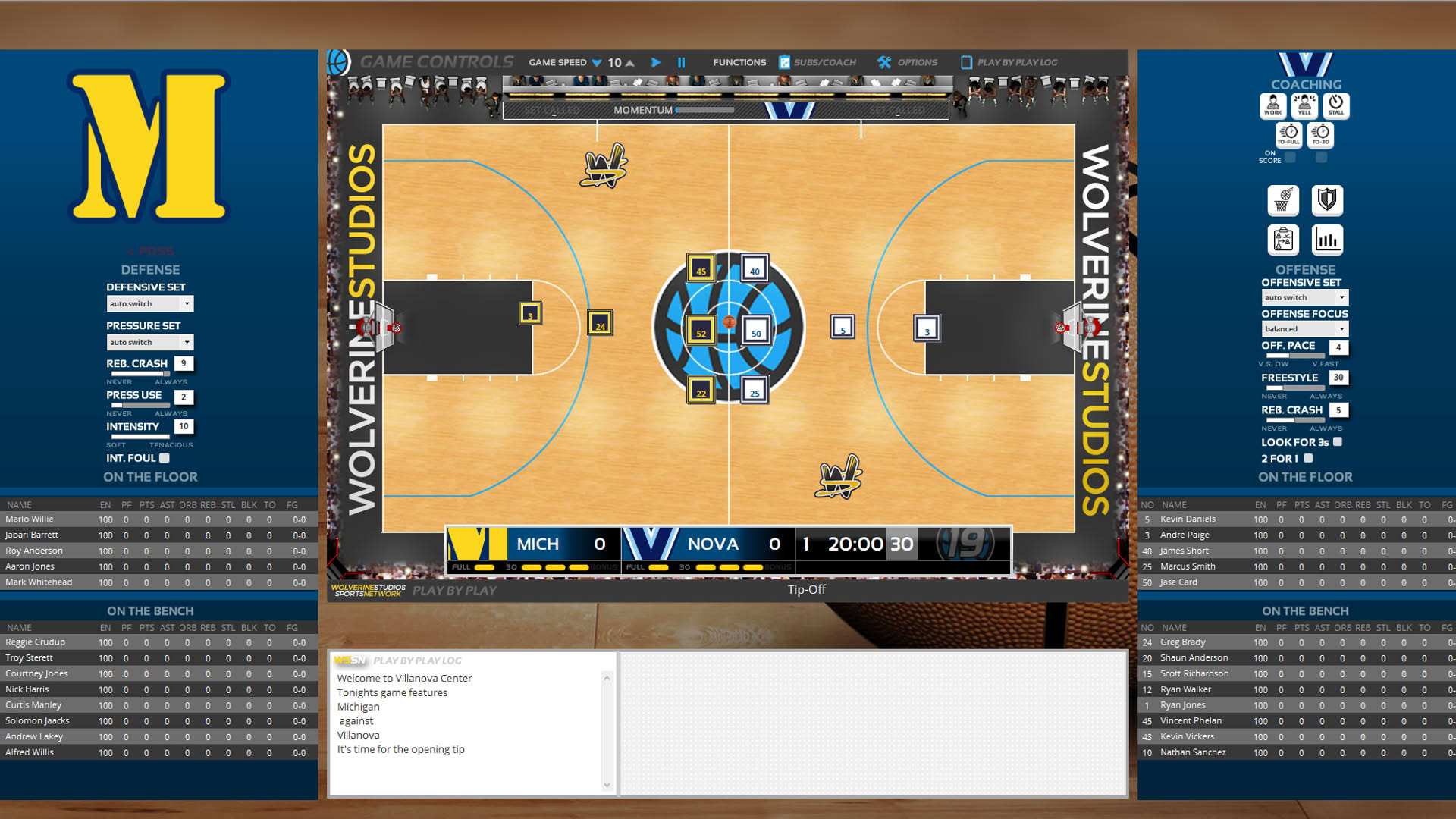 Screenshot for Draft Day Sports: College Basketball 2019