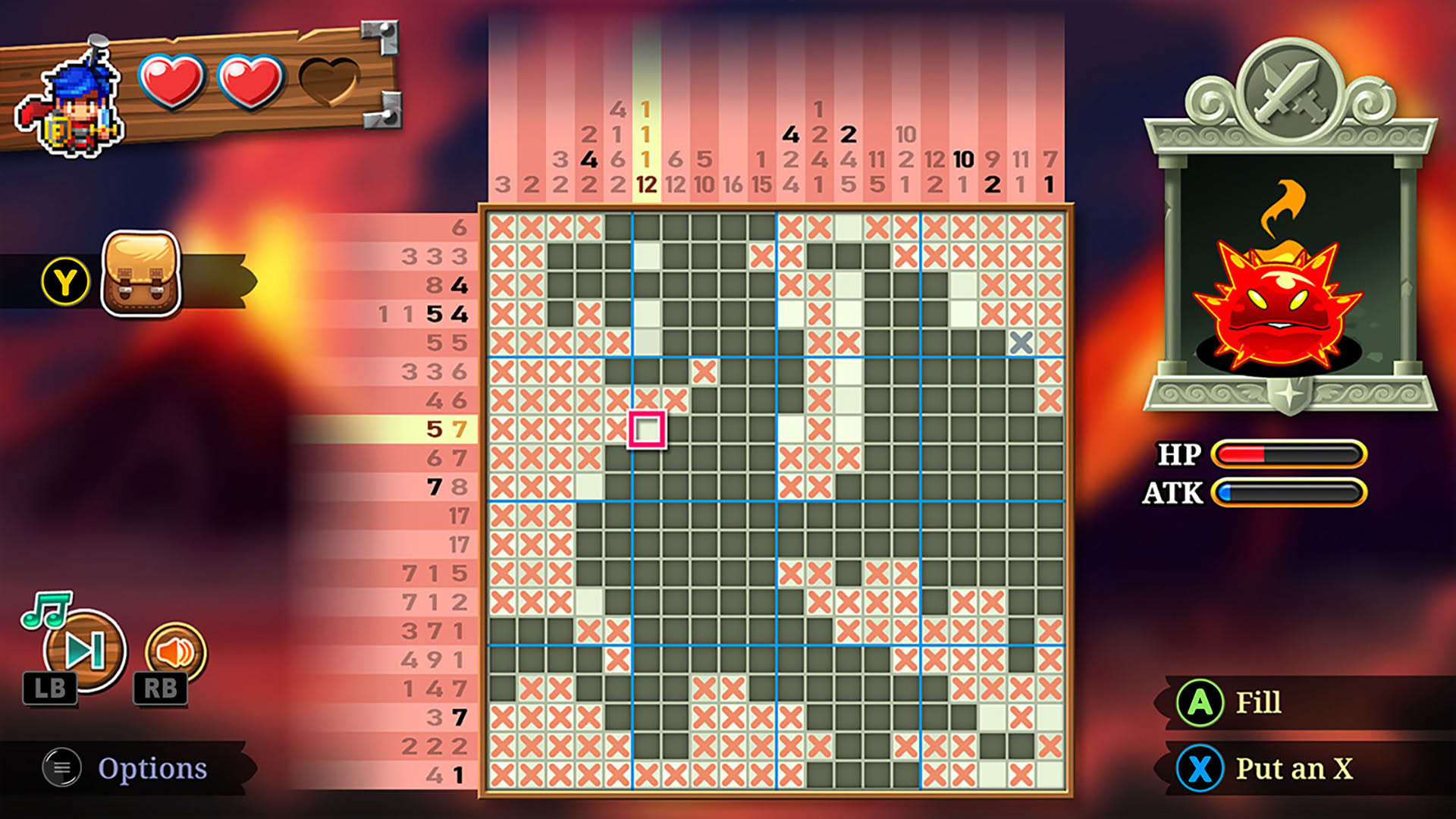 Screenshot for PictoQuest: The Cursed Grids