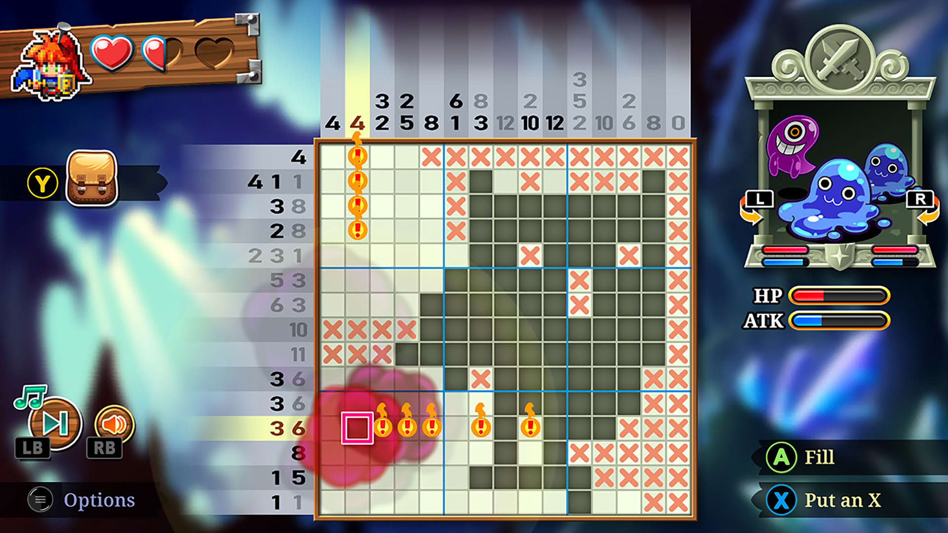 Screenshot for PictoQuest: The Cursed Grids