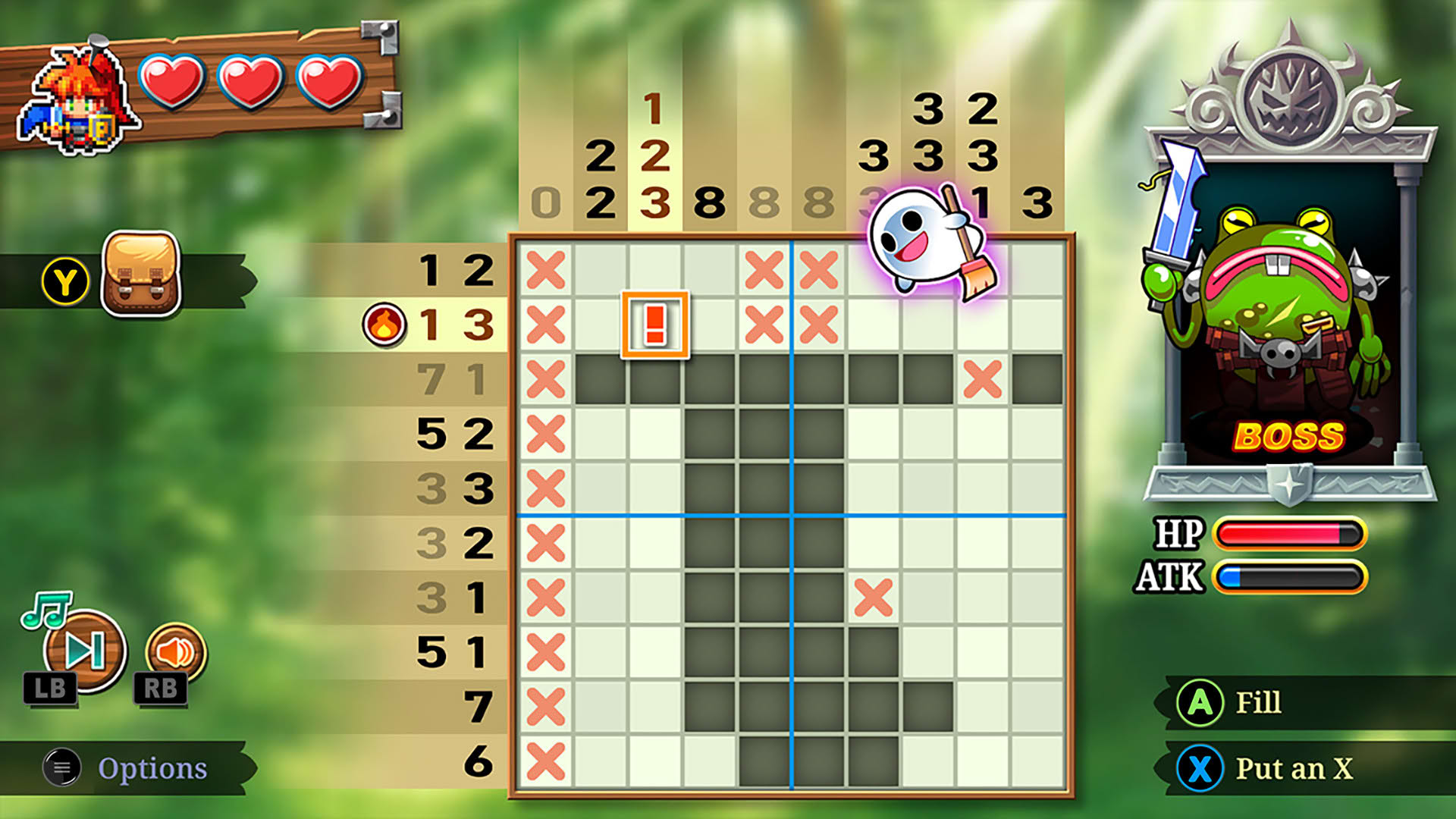Screenshot for PictoQuest: The Cursed Grids