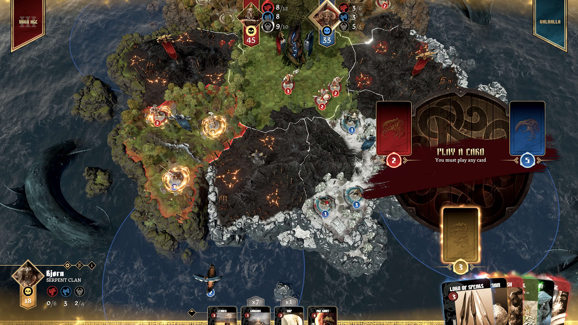 Screenshot for Blood Rage: Digital Edition