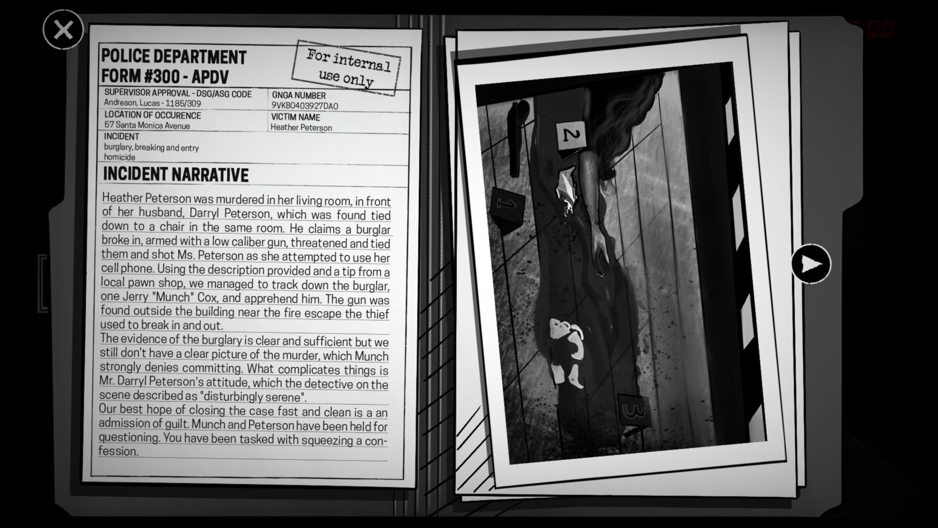Screenshot for Interrogation: You Will Be Deceived