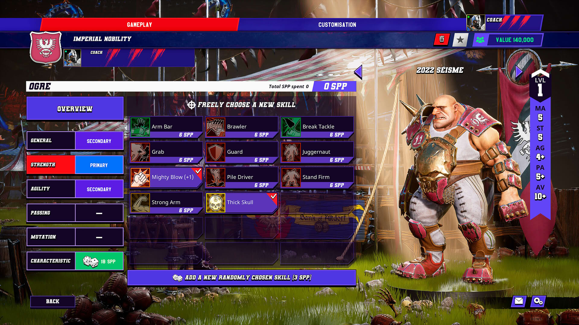 Screenshot for Blood Bowl III