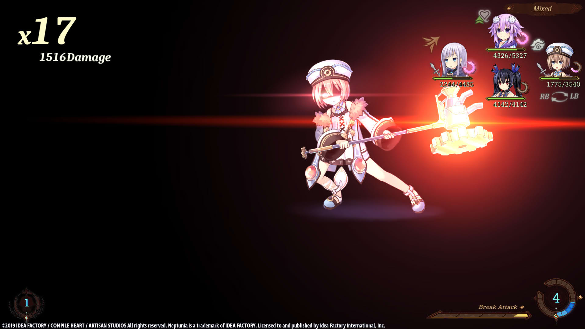 Screenshot for Super Neptunia RPG