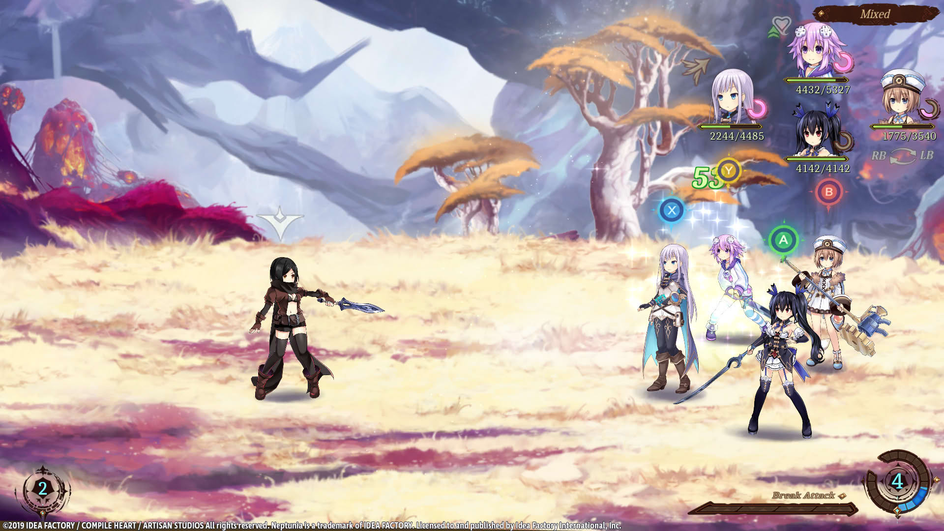 Screenshot for Super Neptunia RPG