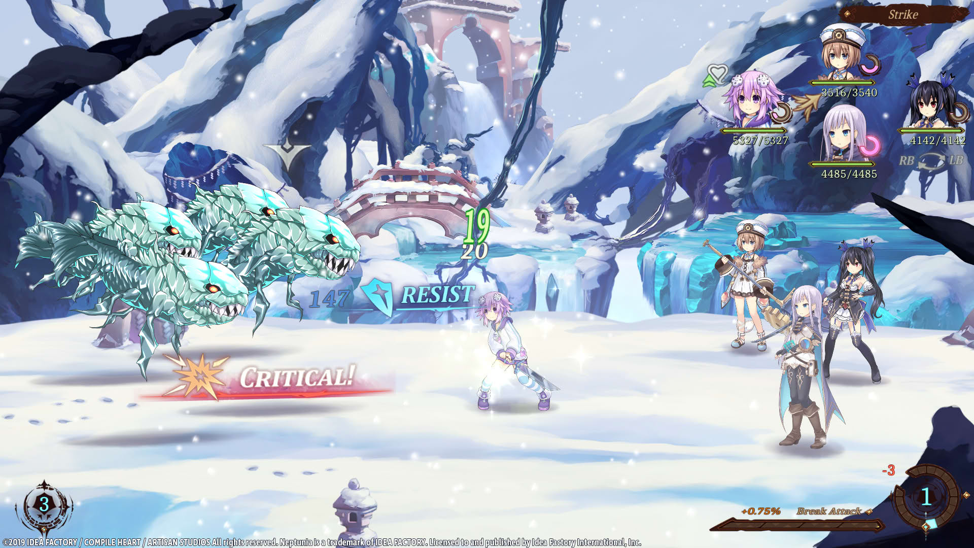 Screenshot for Super Neptunia RPG