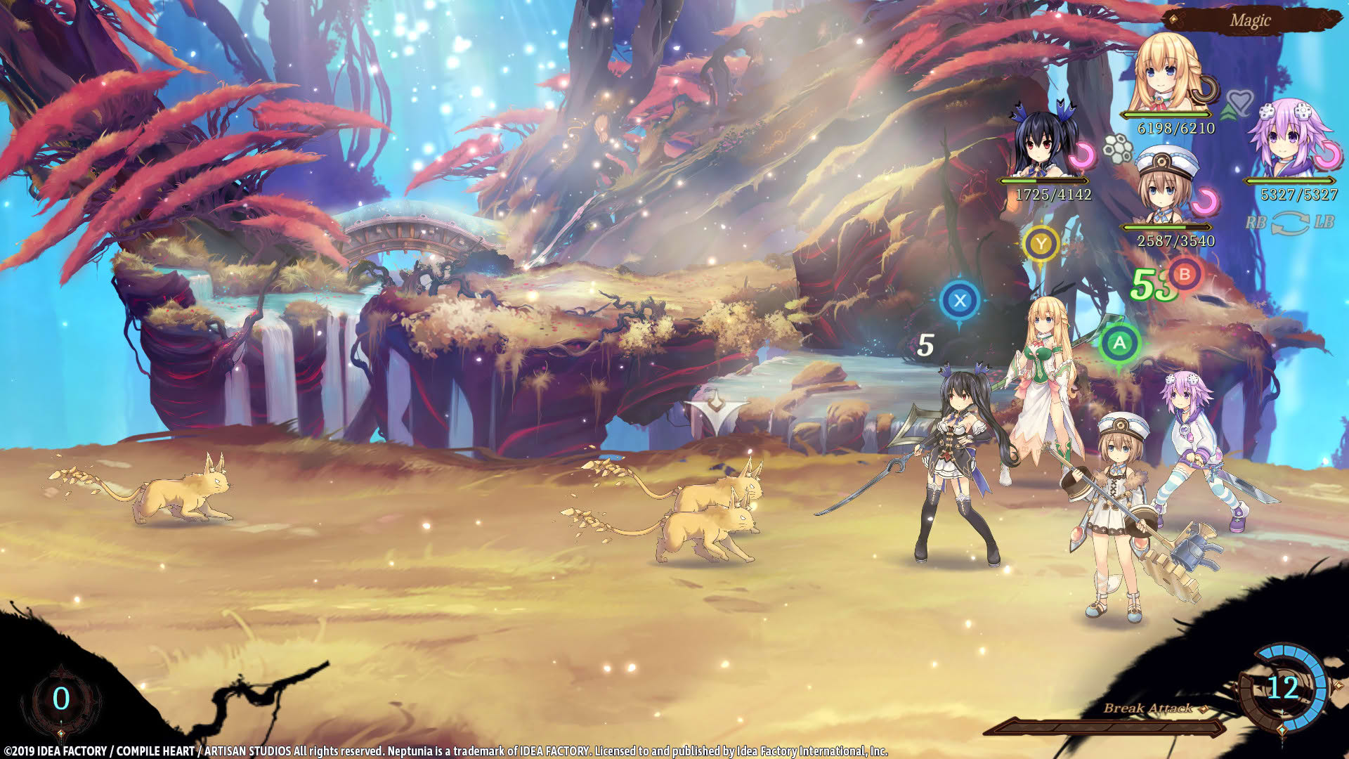 Screenshot for Super Neptunia RPG