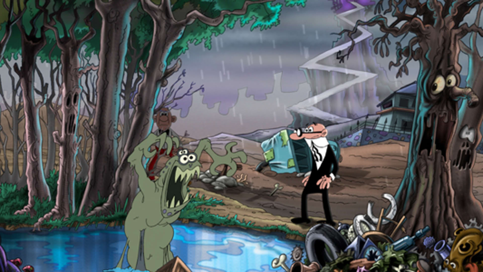 Screenshot for Mortadelo y Filemón: Una aventura de cine - Edición especial