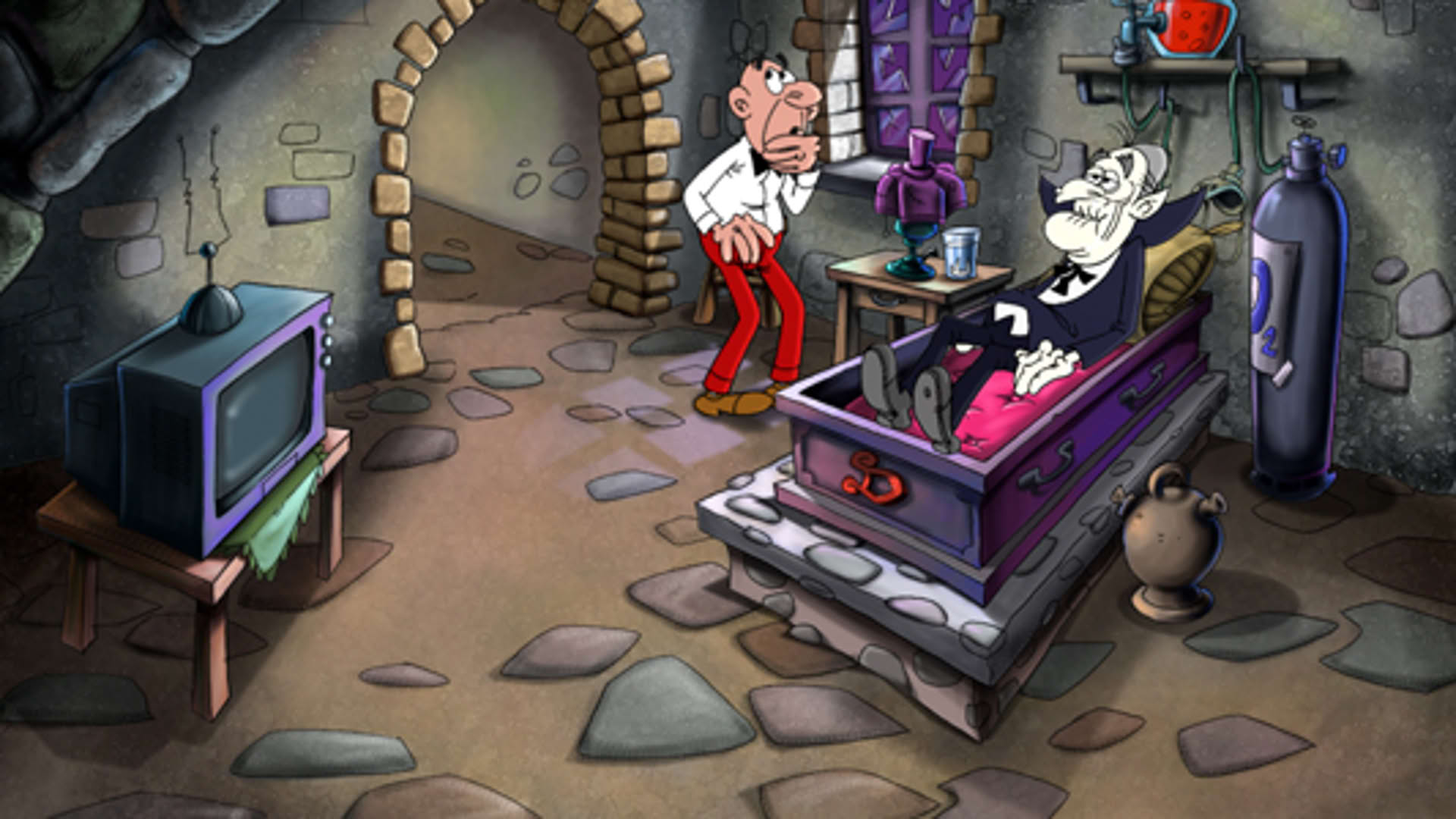 Screenshot for Mortadelo y Filemón: Una aventura de cine - Edición especial