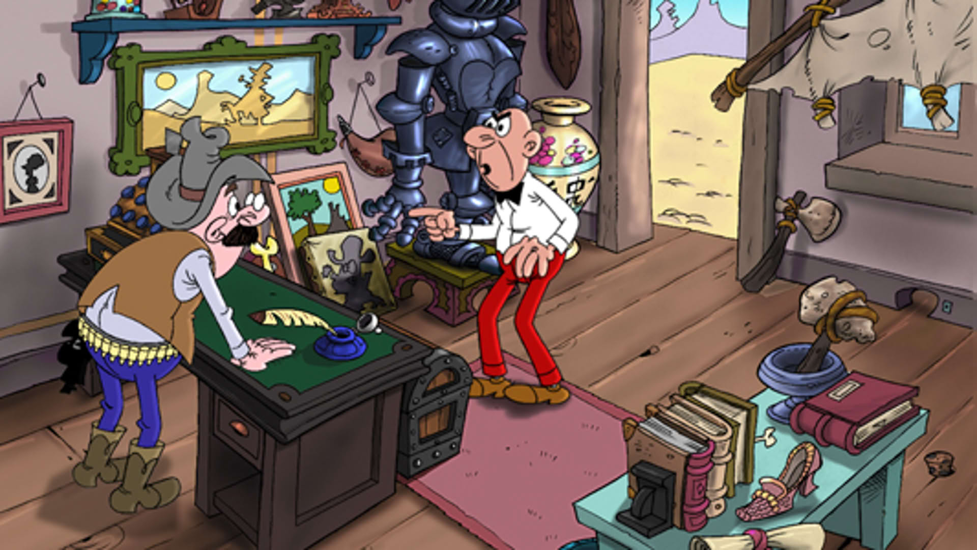 Screenshot for Mortadelo y Filemón: Una aventura de cine - Edición especial