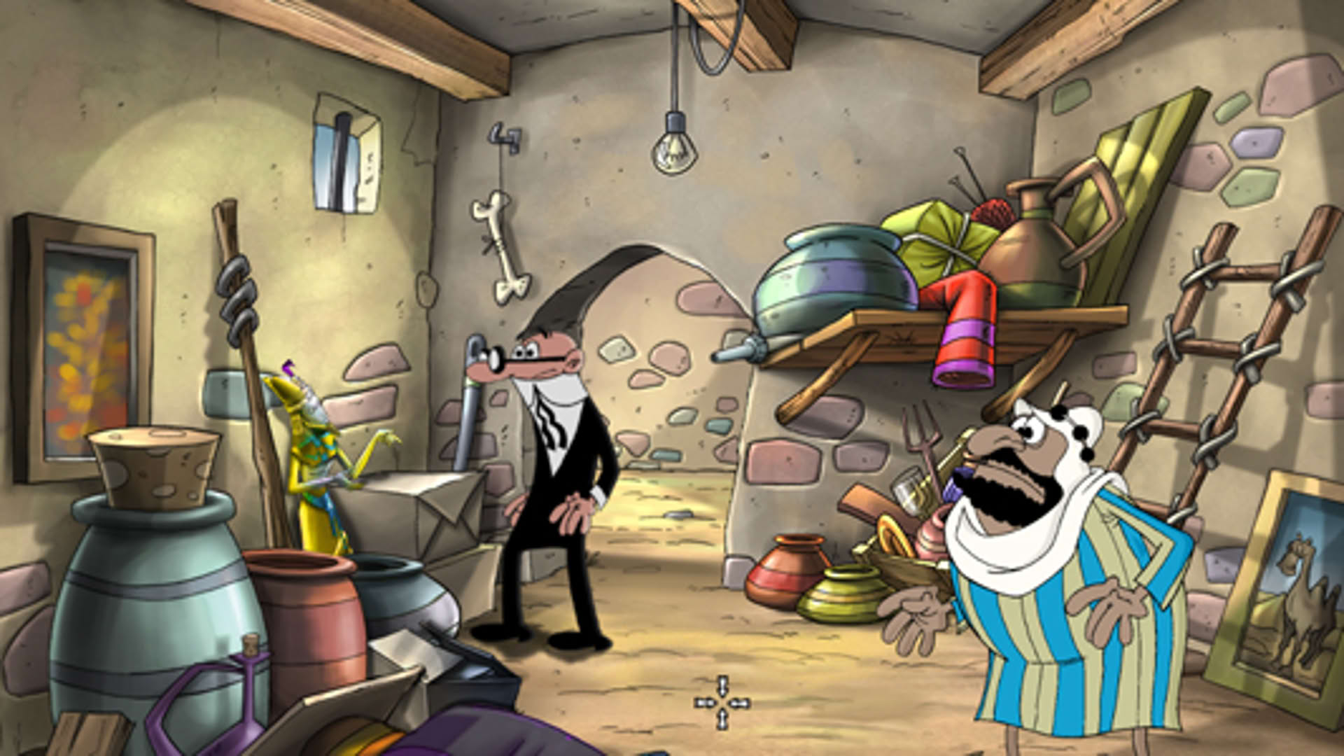 Screenshot for Mortadelo y Filemón: Una aventura de cine - Edición especial