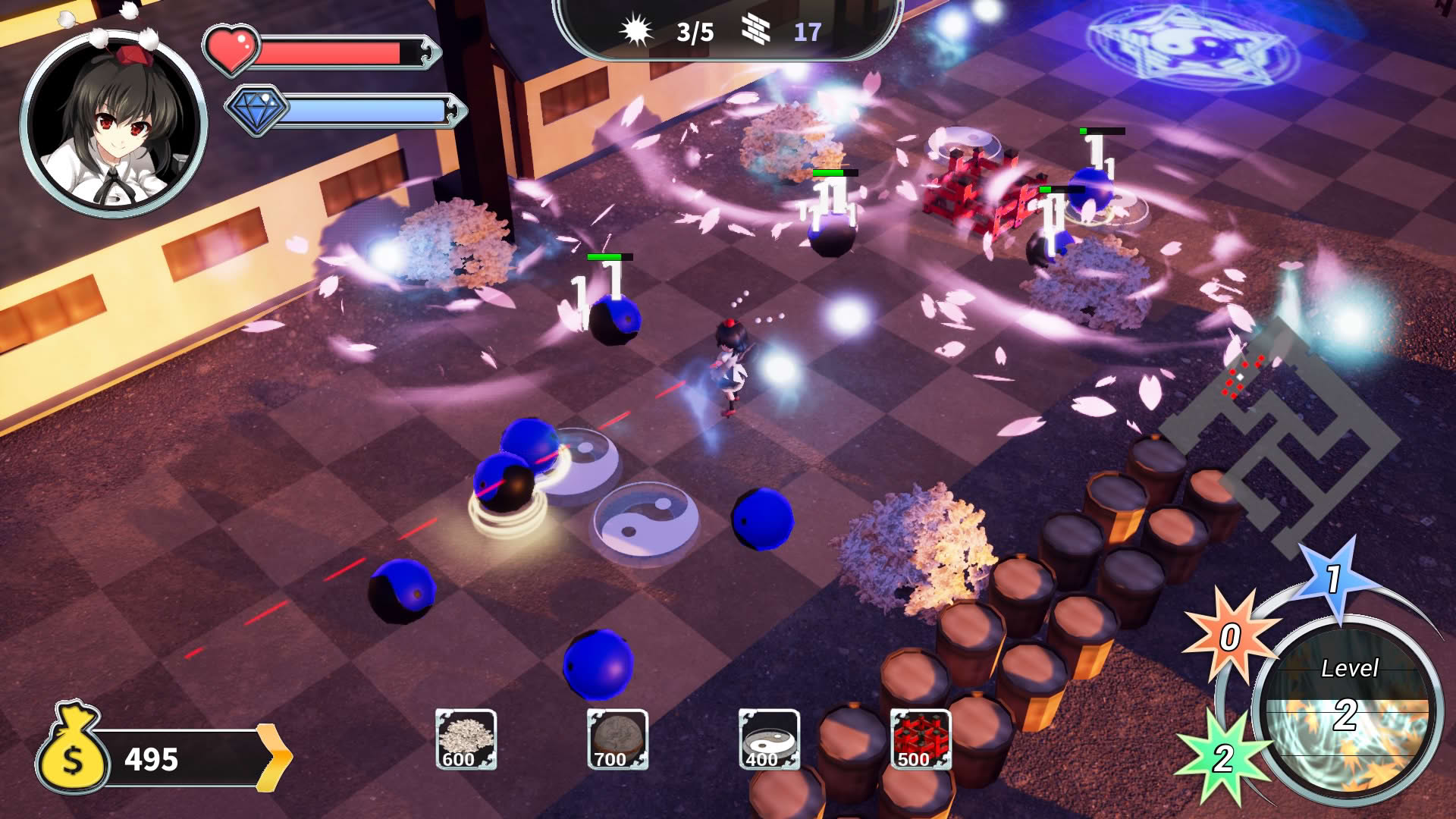 Screenshot for Gensokyo Defenders