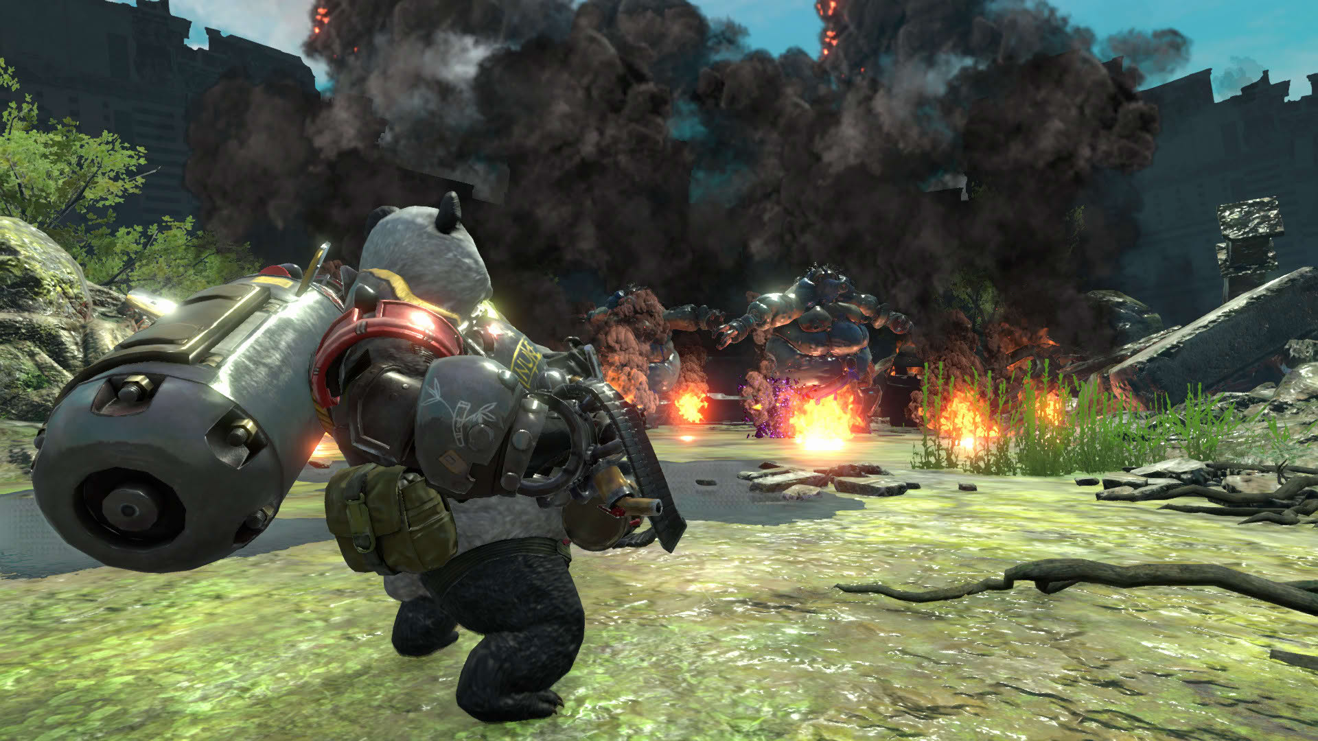 Screenshot for Contra: Rogue Corps