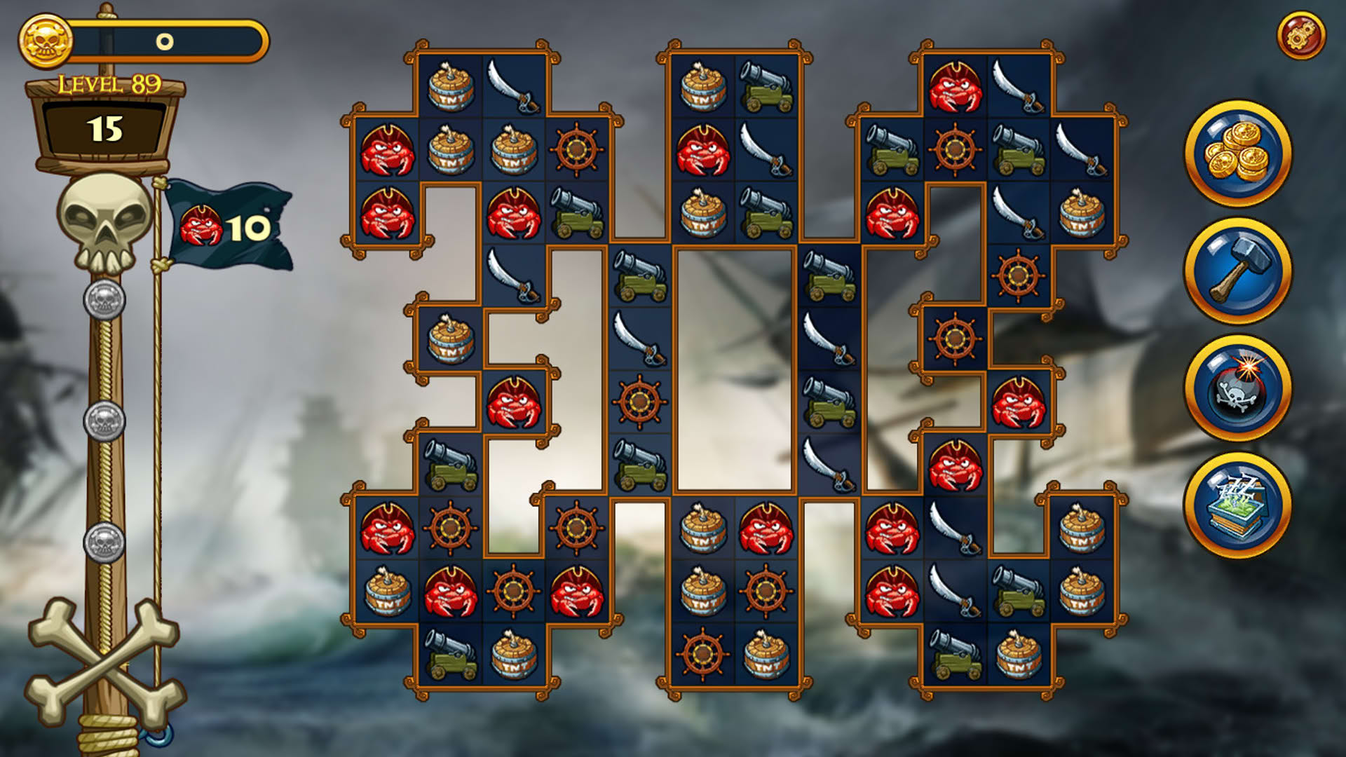 Screenshot for Match Three Pirates! Heir to Davy Jones
