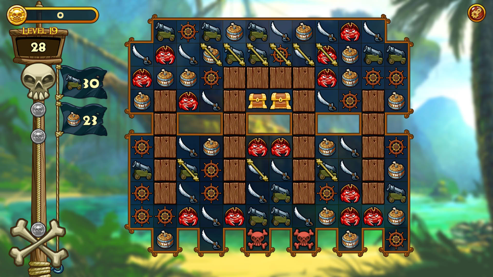 Screenshot for Match Three Pirates! Heir to Davy Jones