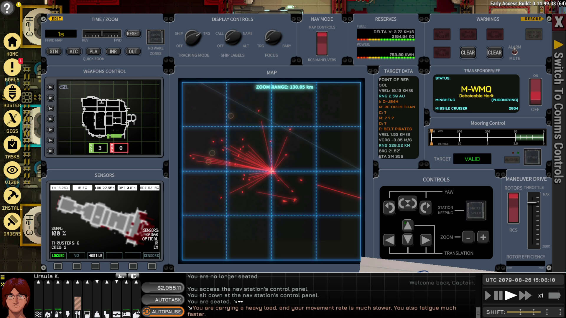 Screenshot for Ostranauts