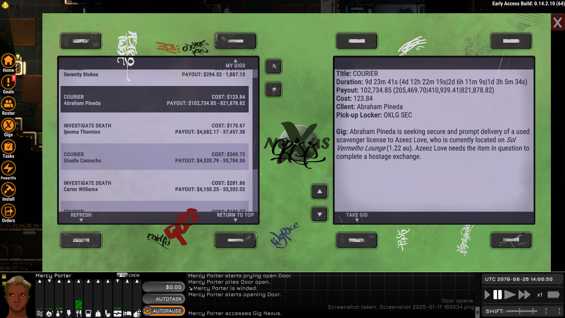 Screenshot for Ostranauts