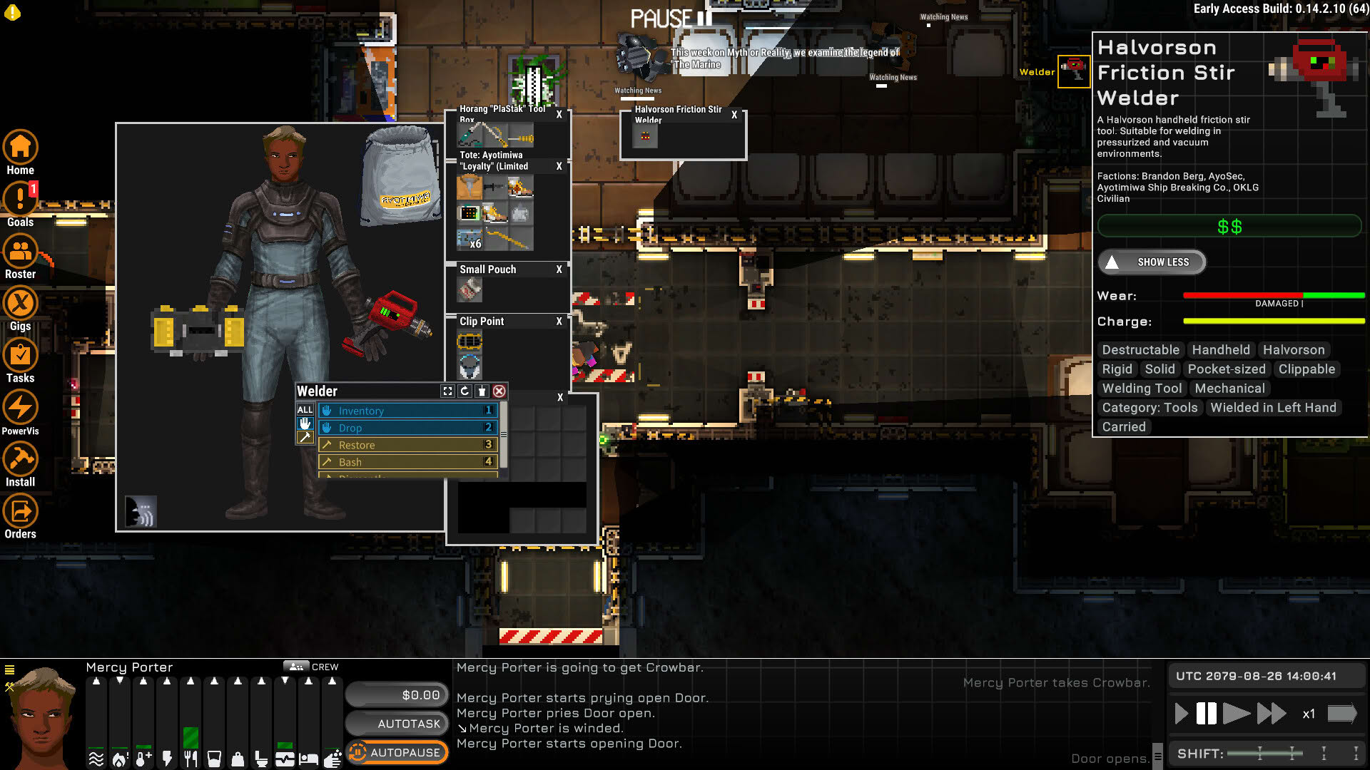 Screenshot for Ostranauts