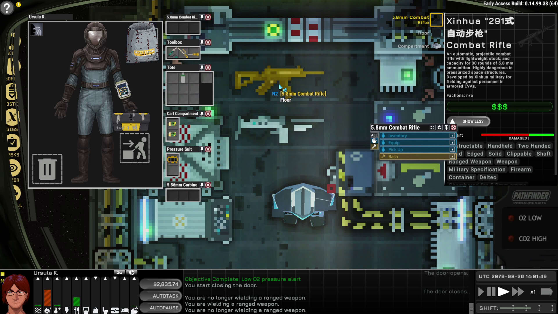 Screenshot for Ostranauts
