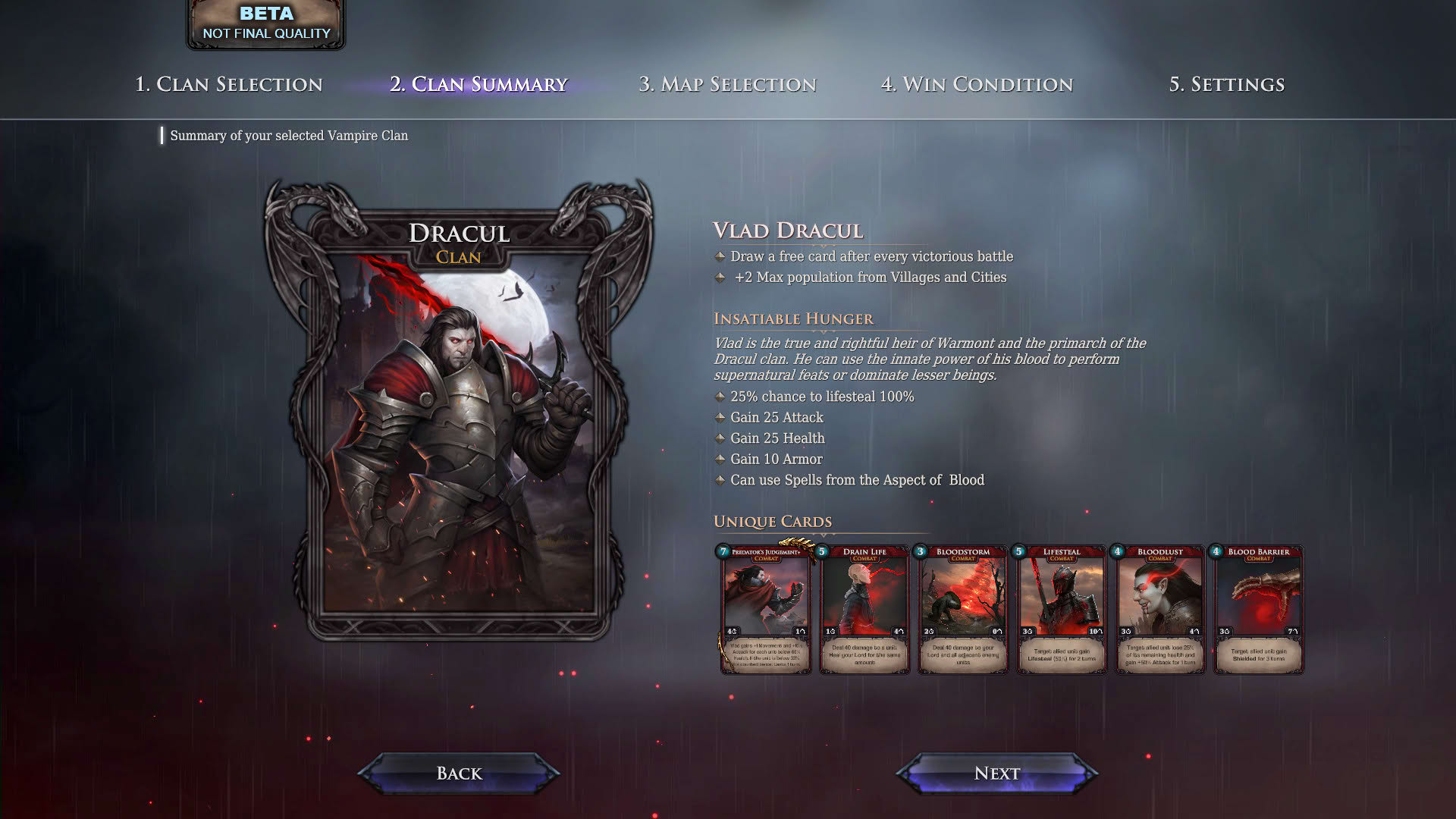 Screenshot for Immortal Realms: Vampire Wars