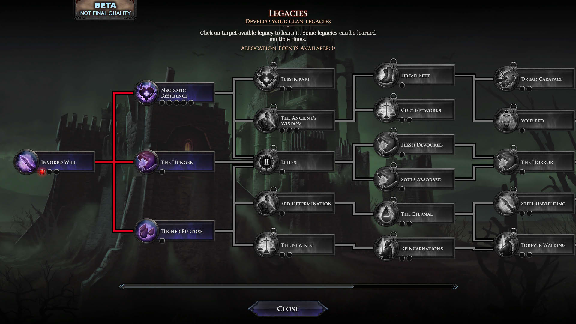 Screenshot for Immortal Realms: Vampire Wars