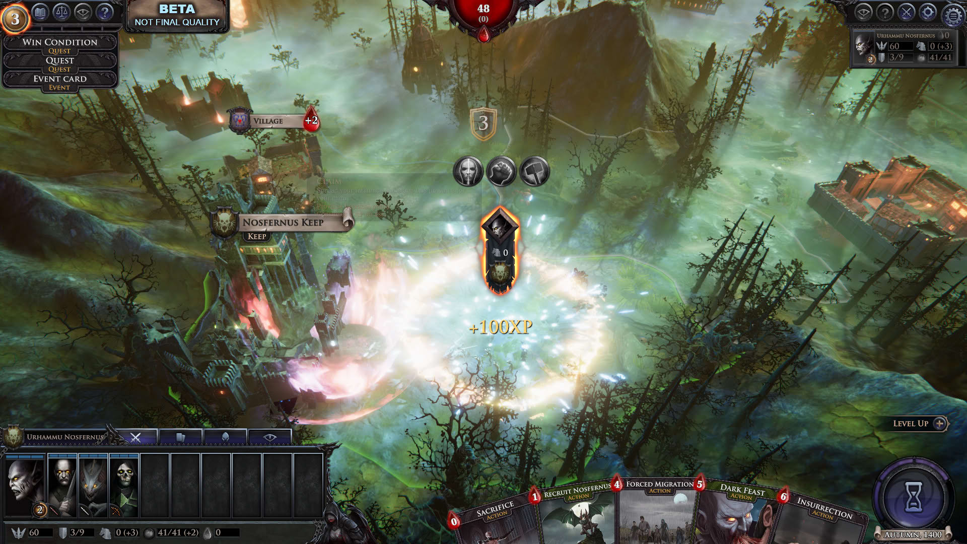 Screenshot for Immortal Realms: Vampire Wars