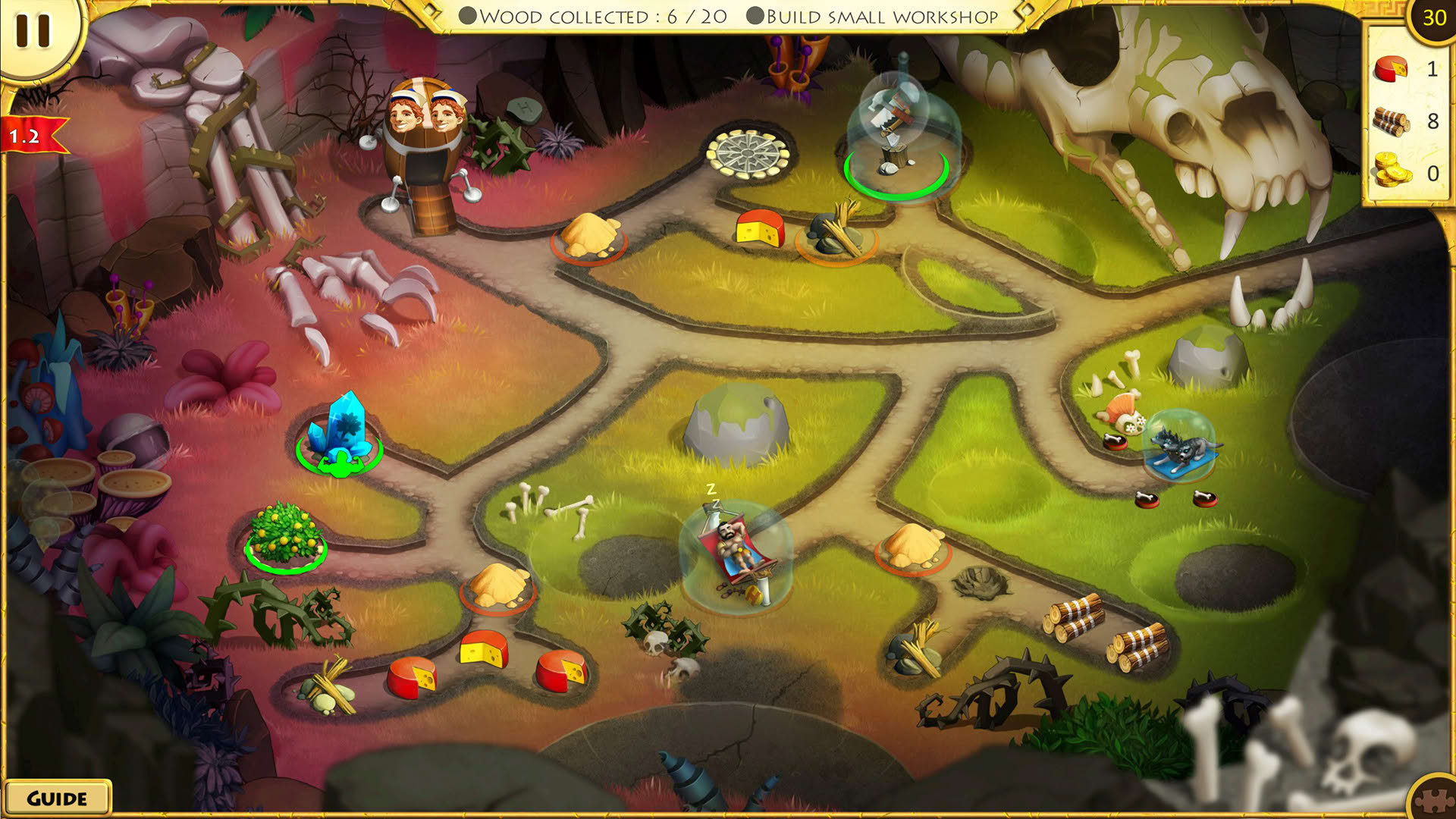 Screenshot for 12 Labours of Hercules IX: A Hero's Moonwalk