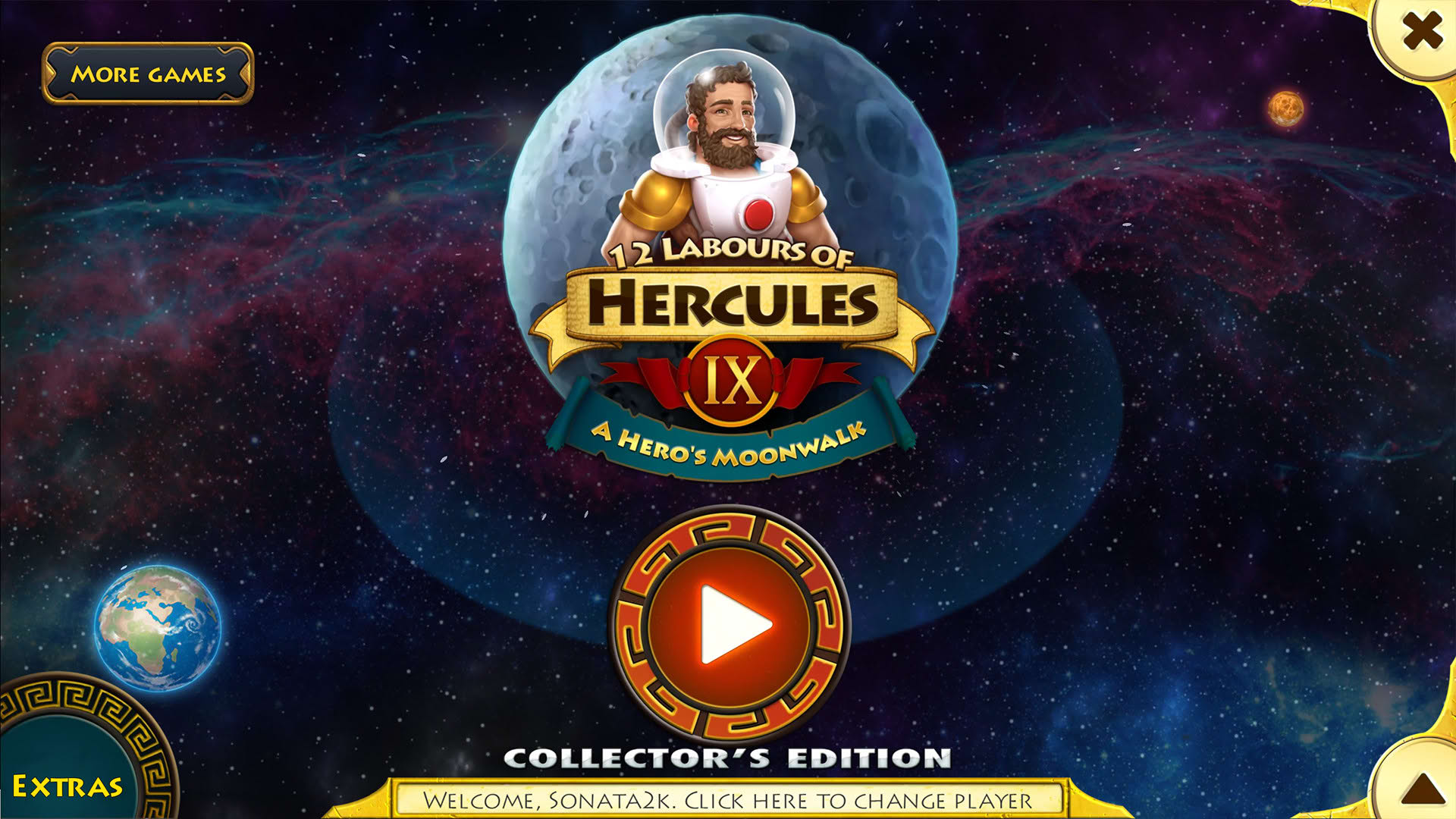 Screenshot for 12 Labours of Hercules IX: A Hero's Moonwalk