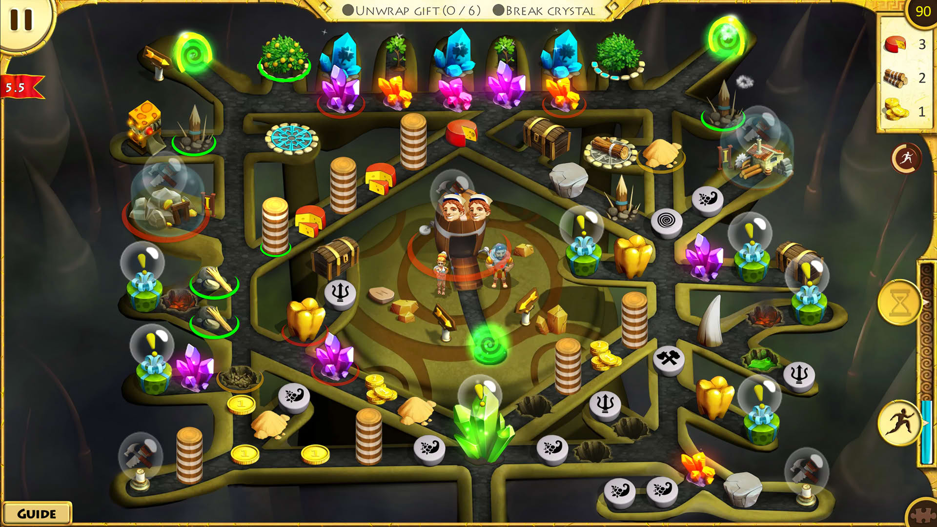 Screenshot for 12 Labours of Hercules IX: A Hero's Moonwalk
