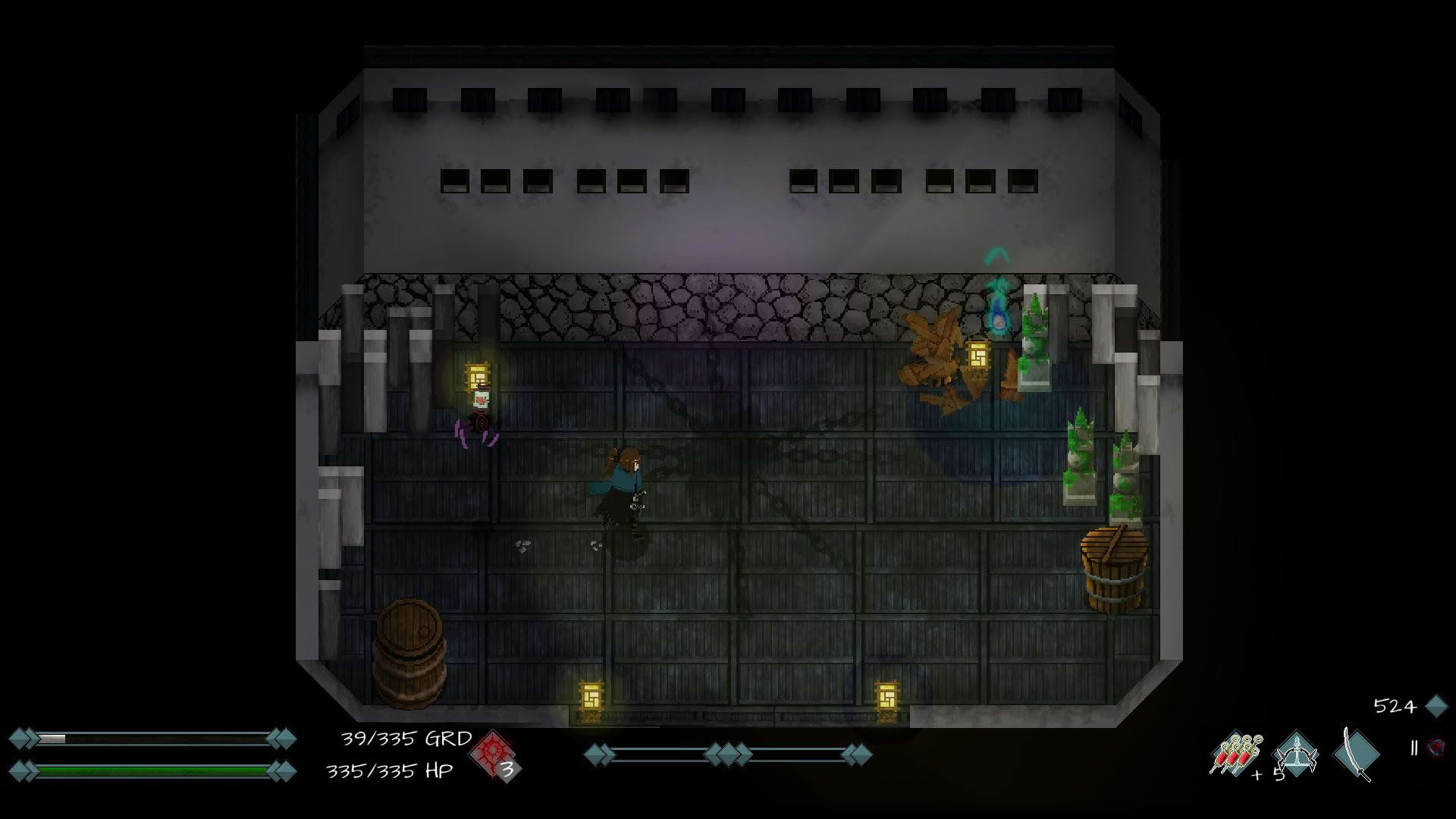 Screenshot for Skautfold: Moonless Knight