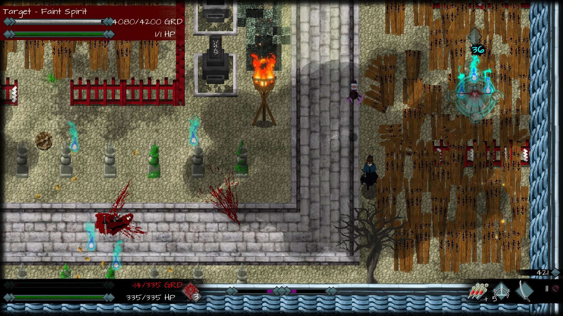 Screenshot for Skautfold: Moonless Knight