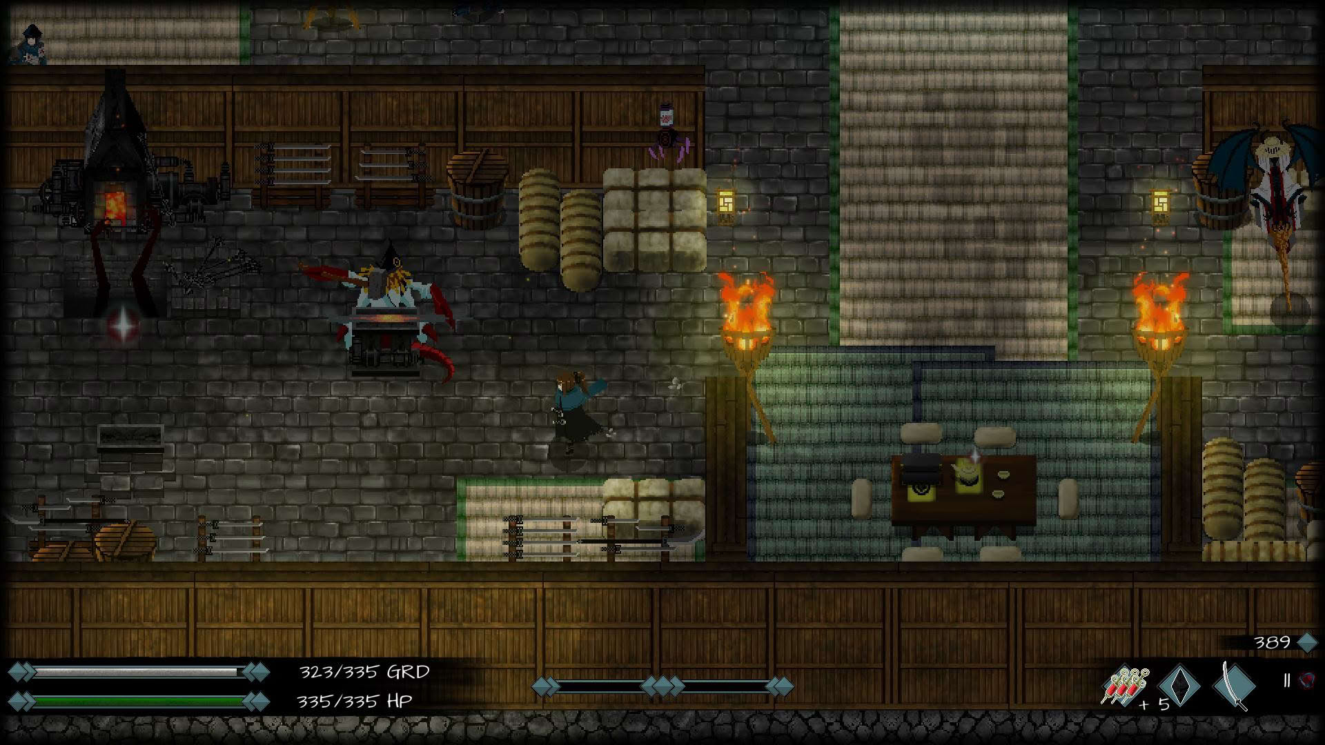 Screenshot for Skautfold: Moonless Knight
