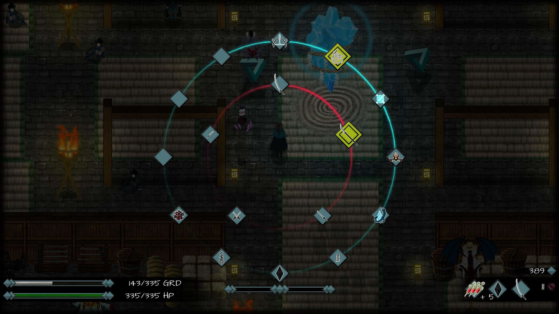 Screenshot for Skautfold: Moonless Knight
