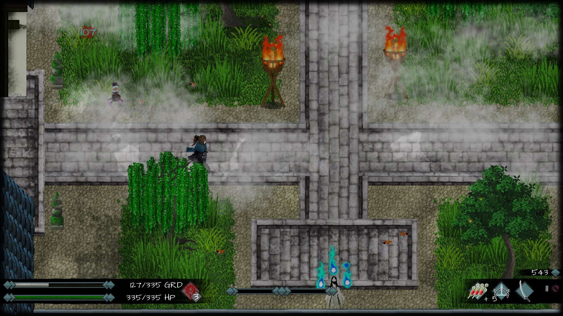 Screenshot for Skautfold: Moonless Knight