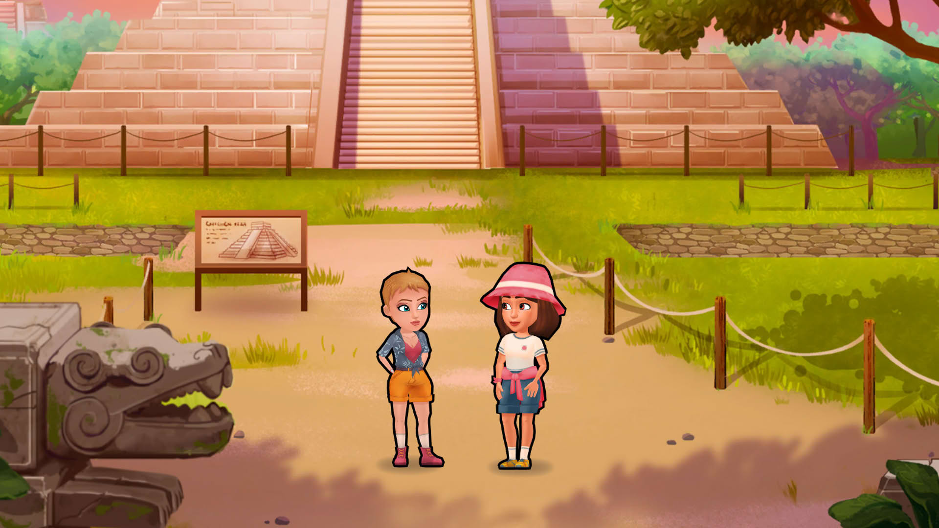 Screenshot for Amber's Airline: 7 Wonders