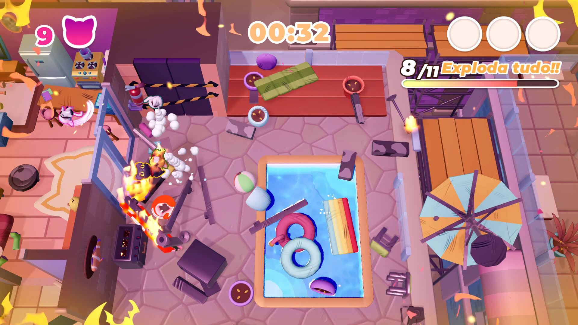 Screenshot for Neko Neko Rampage