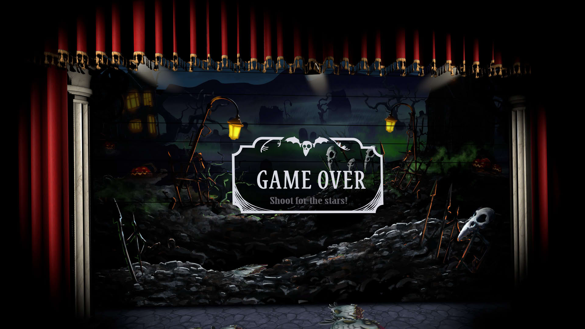 Screenshot for Shoot the Zombirds VR