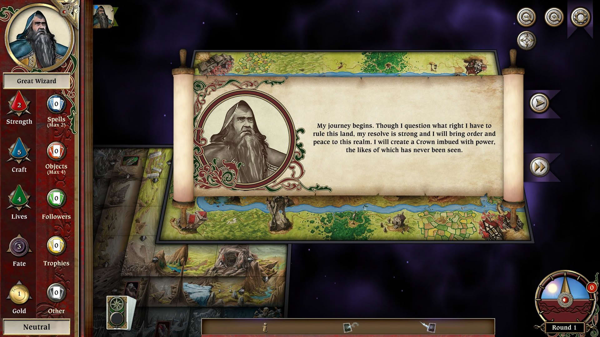 Screenshot for Talisman: Origins