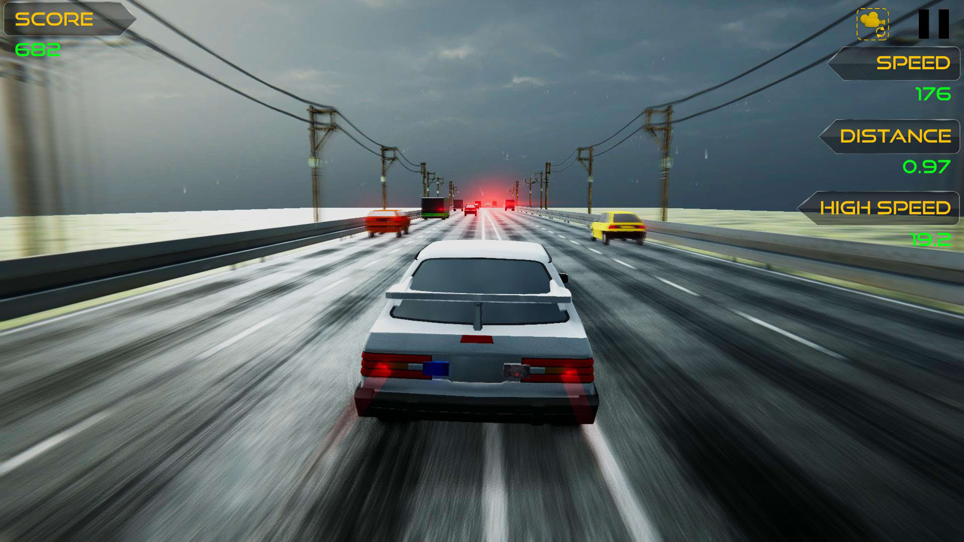 Screenshot for Extreme Racing on Highway