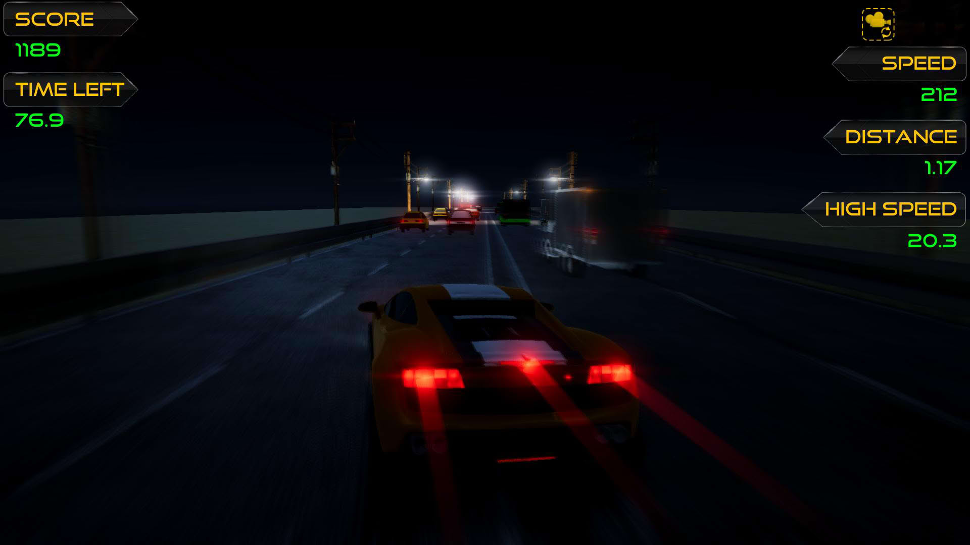Screenshot for Extreme Racing on Highway