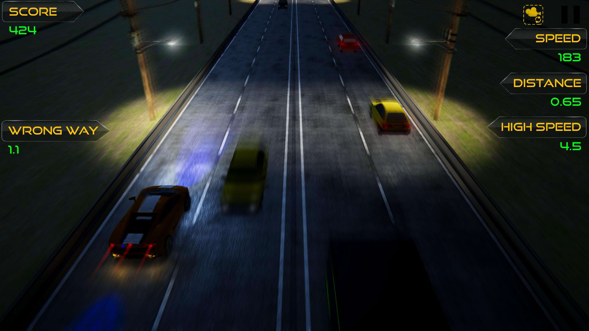Screenshot for Extreme Racing on Highway