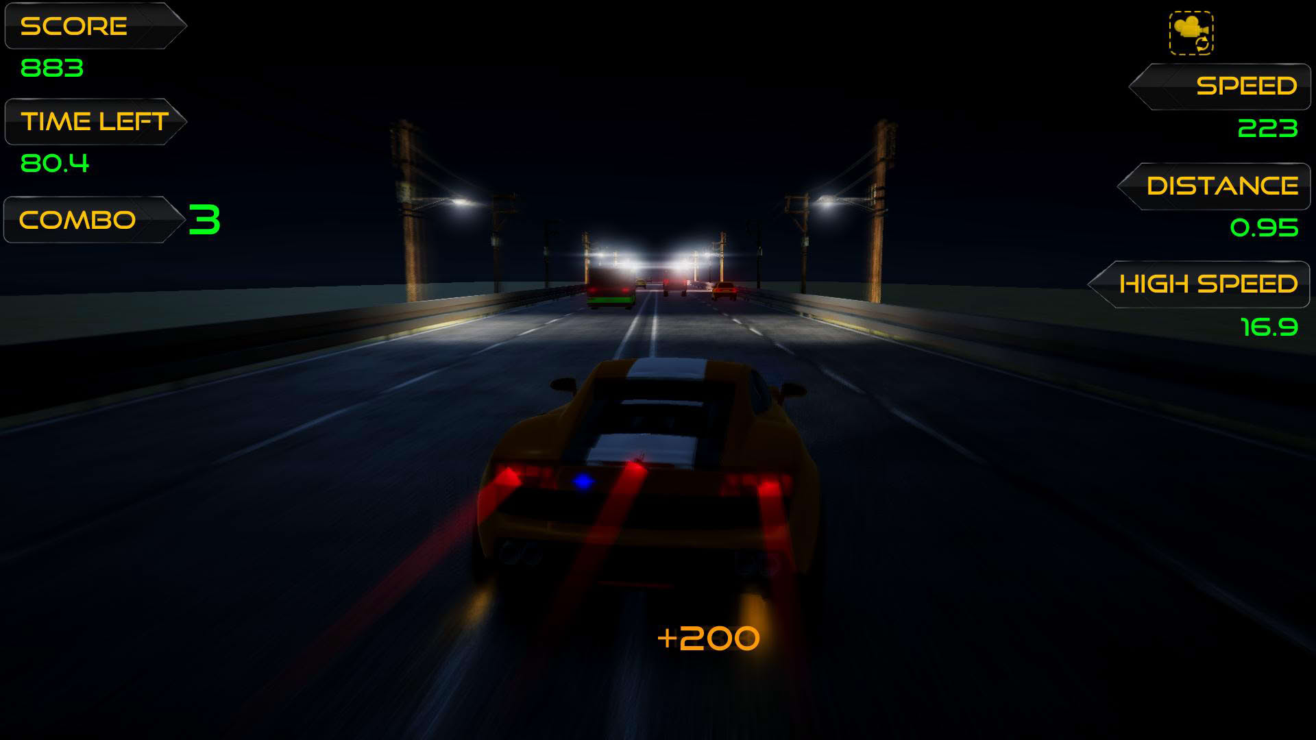 Screenshot for Extreme Racing on Highway