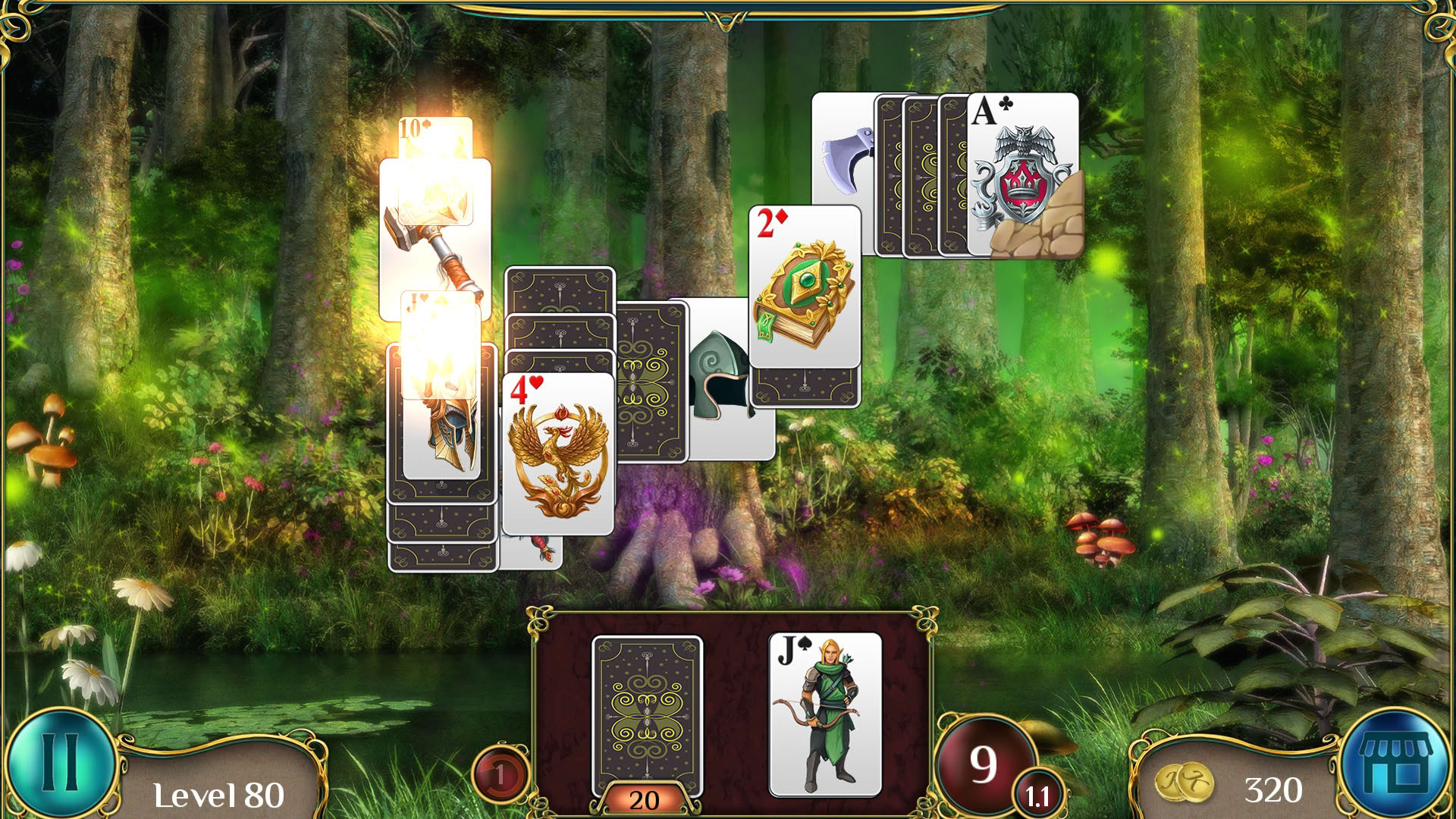 Screenshot for The Far Kingdoms: Awakening Solitaire