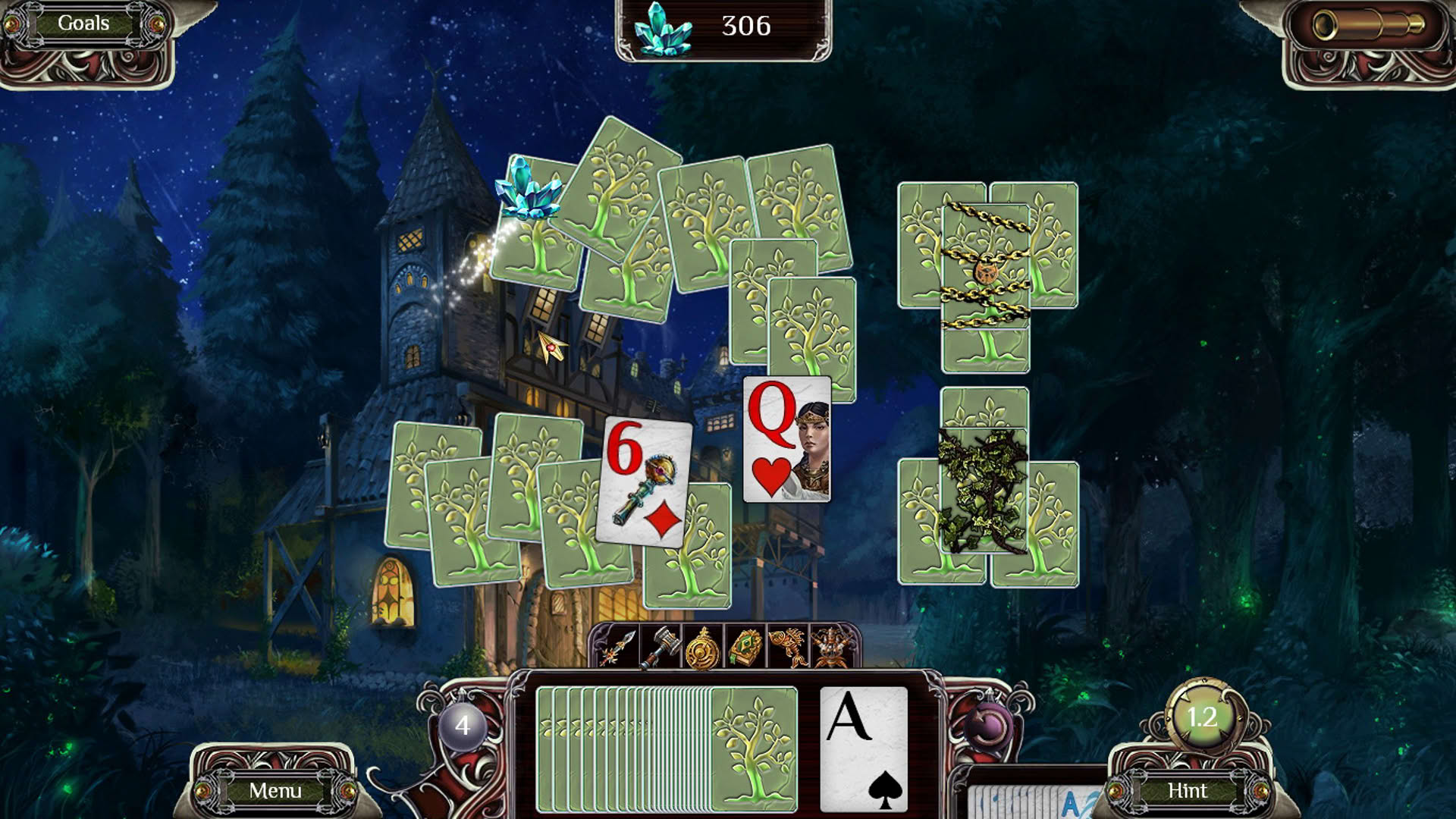 Screenshot for Sacred Grove Solitaire