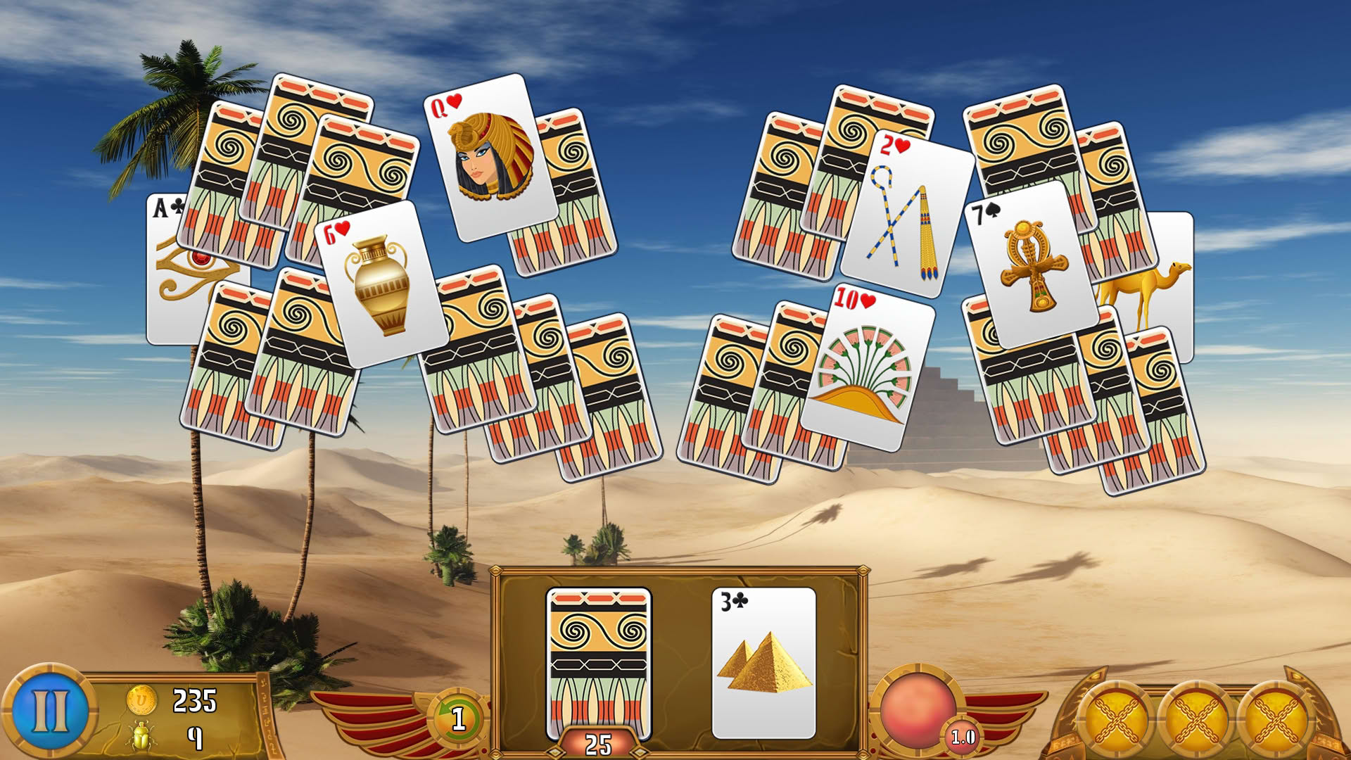 Screenshot for Luxor Solitaire